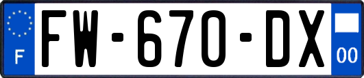 FW-670-DX
