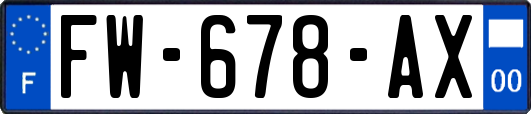 FW-678-AX