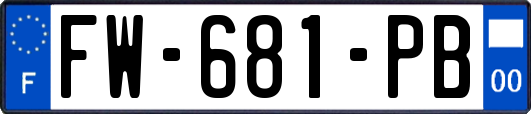 FW-681-PB