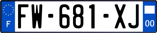 FW-681-XJ