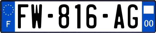 FW-816-AG