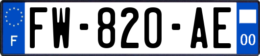 FW-820-AE