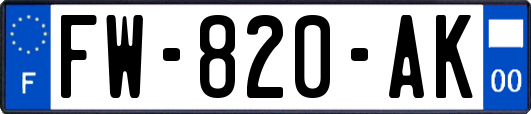 FW-820-AK