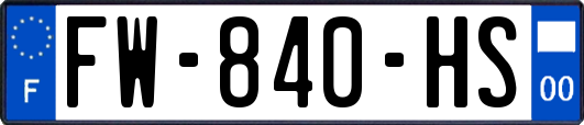FW-840-HS