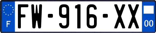 FW-916-XX