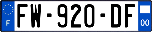 FW-920-DF