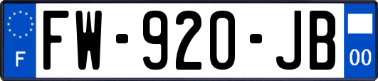 FW-920-JB