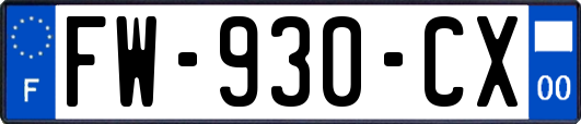 FW-930-CX