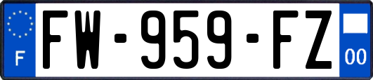 FW-959-FZ