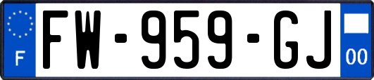 FW-959-GJ