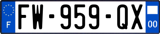 FW-959-QX