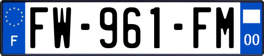 FW-961-FM