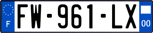 FW-961-LX