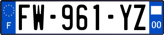 FW-961-YZ