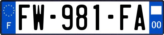 FW-981-FA