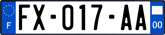 FX-017-AA