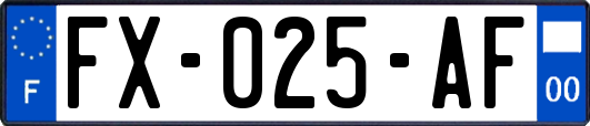 FX-025-AF