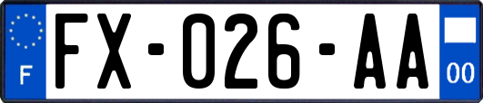 FX-026-AA