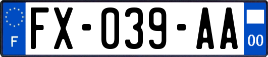 FX-039-AA