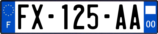 FX-125-AA