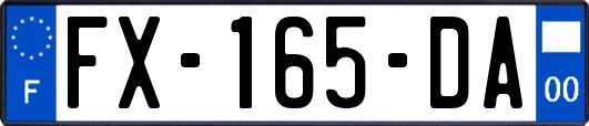 FX-165-DA