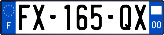 FX-165-QX