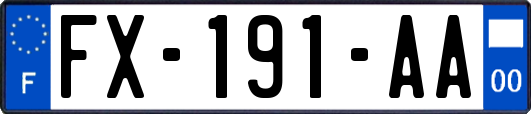 FX-191-AA