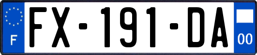 FX-191-DA