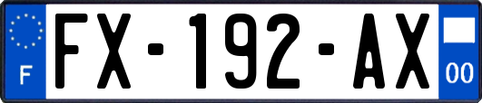 FX-192-AX