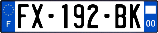FX-192-BK