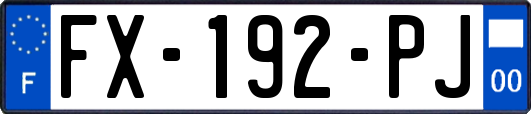 FX-192-PJ