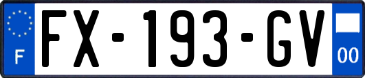 FX-193-GV