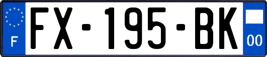 FX-195-BK