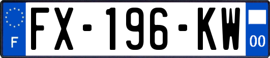 FX-196-KW