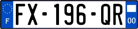 FX-196-QR