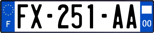 FX-251-AA