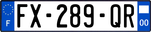 FX-289-QR