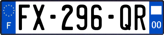 FX-296-QR