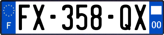 FX-358-QX