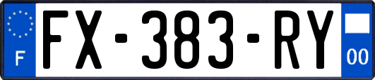 FX-383-RY
