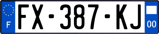FX-387-KJ