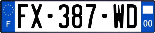 FX-387-WD