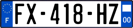FX-418-HZ