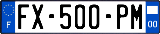 FX-500-PM