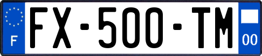 FX-500-TM