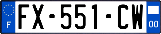 FX-551-CW