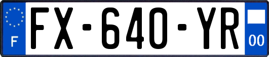 FX-640-YR