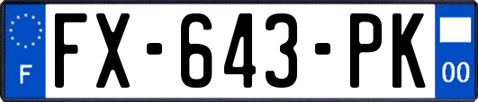 FX-643-PK