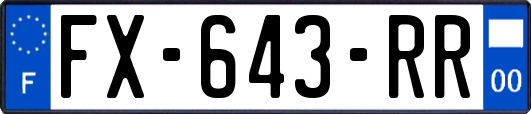 FX-643-RR