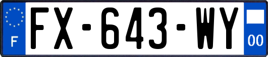 FX-643-WY